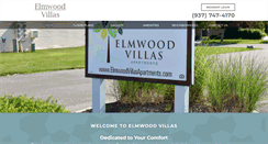 Desktop Screenshot of elmwoodvillasapartments.com